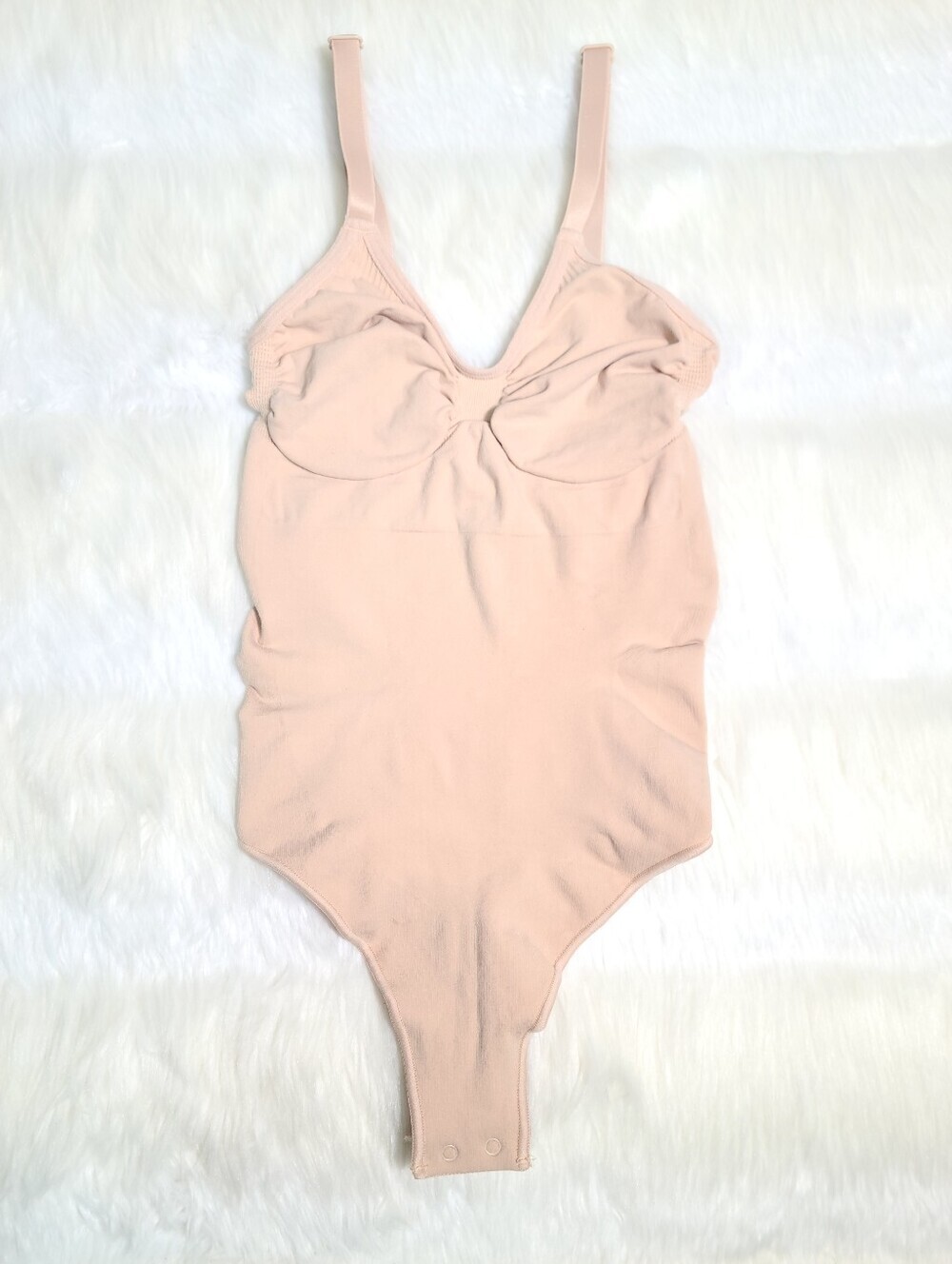 SKIMS Seamless Sculpt Thong Bodysuit Ochre XXS-XS NEW